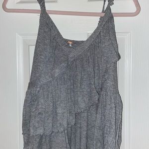 Free People gray tank top
